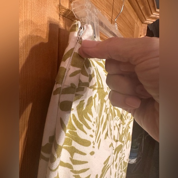 Maeve Anthropologie Daintree Frond Printed Pencil Skirt Sz 6 - Picture 6 of 13